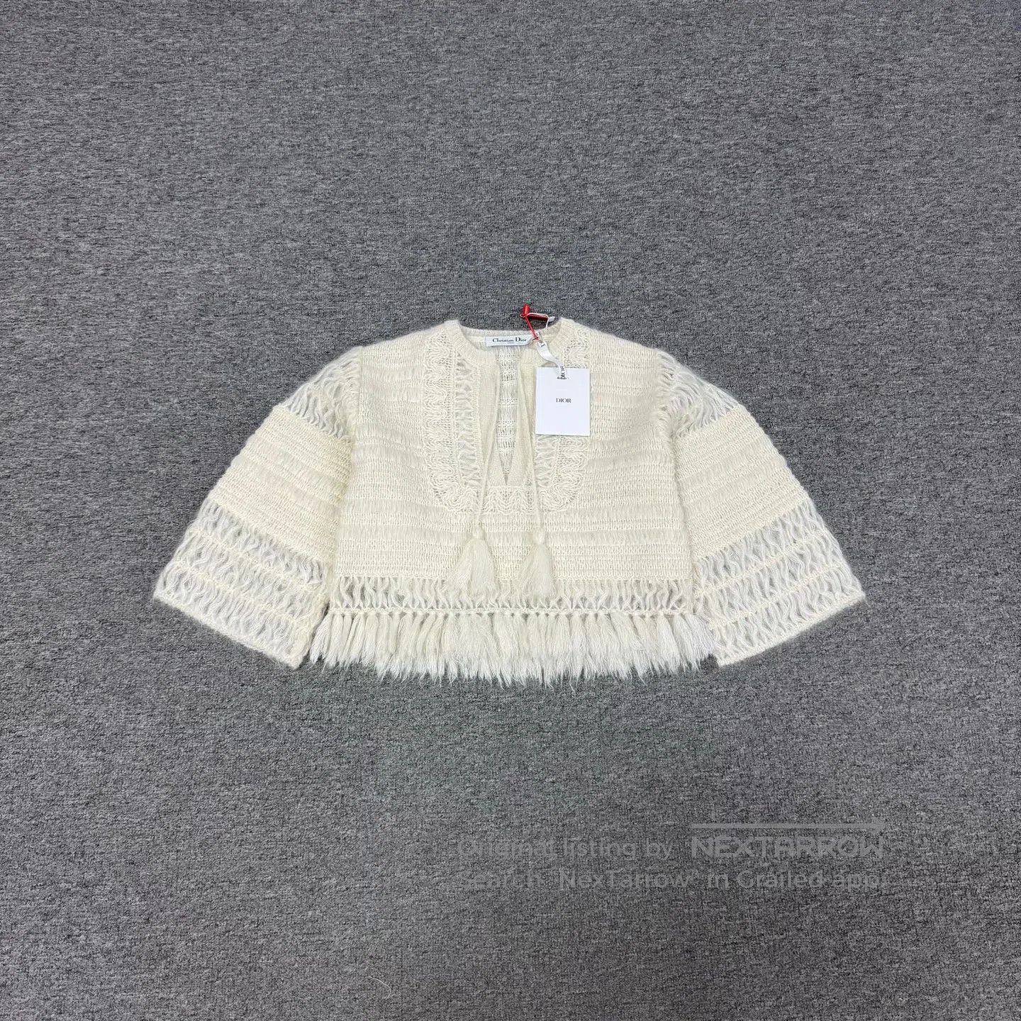 Dior Dior Cuffed sleeves, short knit| Size S / US 4 / IT 40 - 1 Thumbnail