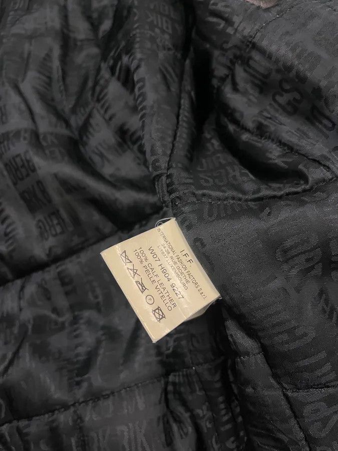 Dirk Bikkembergs AW2007 Dirk Bikkembergs Layered High Collar Brown Leather Jacket Size US M / EU 48-50 / 2 - 11 Thumbnail