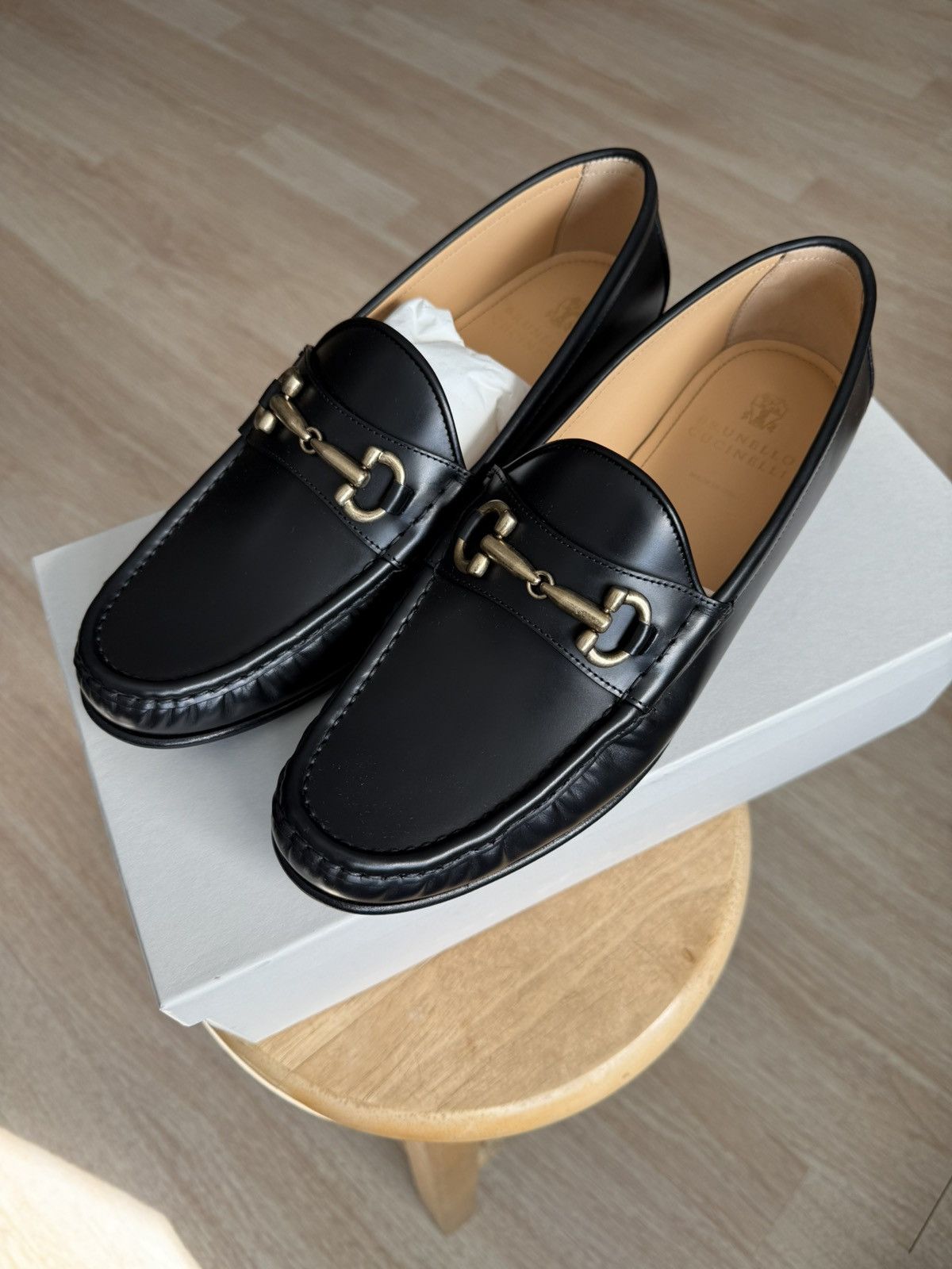 Brunello Cucinelli Brunello Cucinelli Loafers Black Size US 11 / EU 44 - 4 Thumbnail