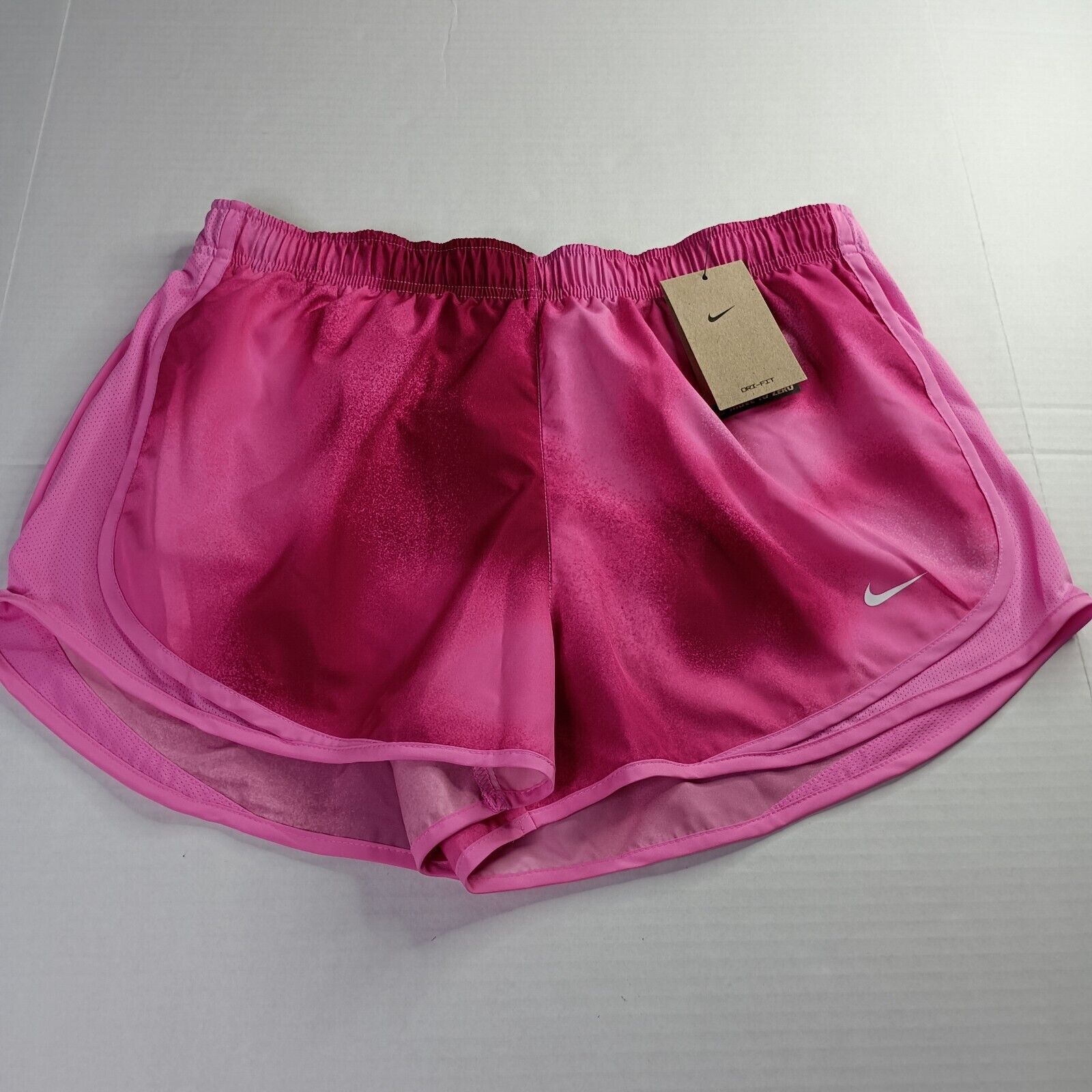 Nike Nike Dri-FIT Running Women's Pink 3" Tempo Shorts Size: XL Size 34" / US 12 / IT 48 - 1 Thumbnail
