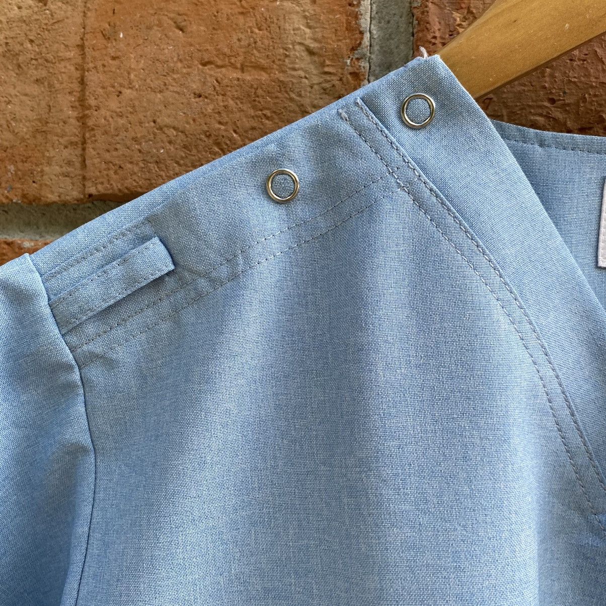 Dickies FOLK Dickles Light Blue V-Neck Scrub Top – Dickies Workwear Size S / US 4 / IT 40 - 14 Thumbnail