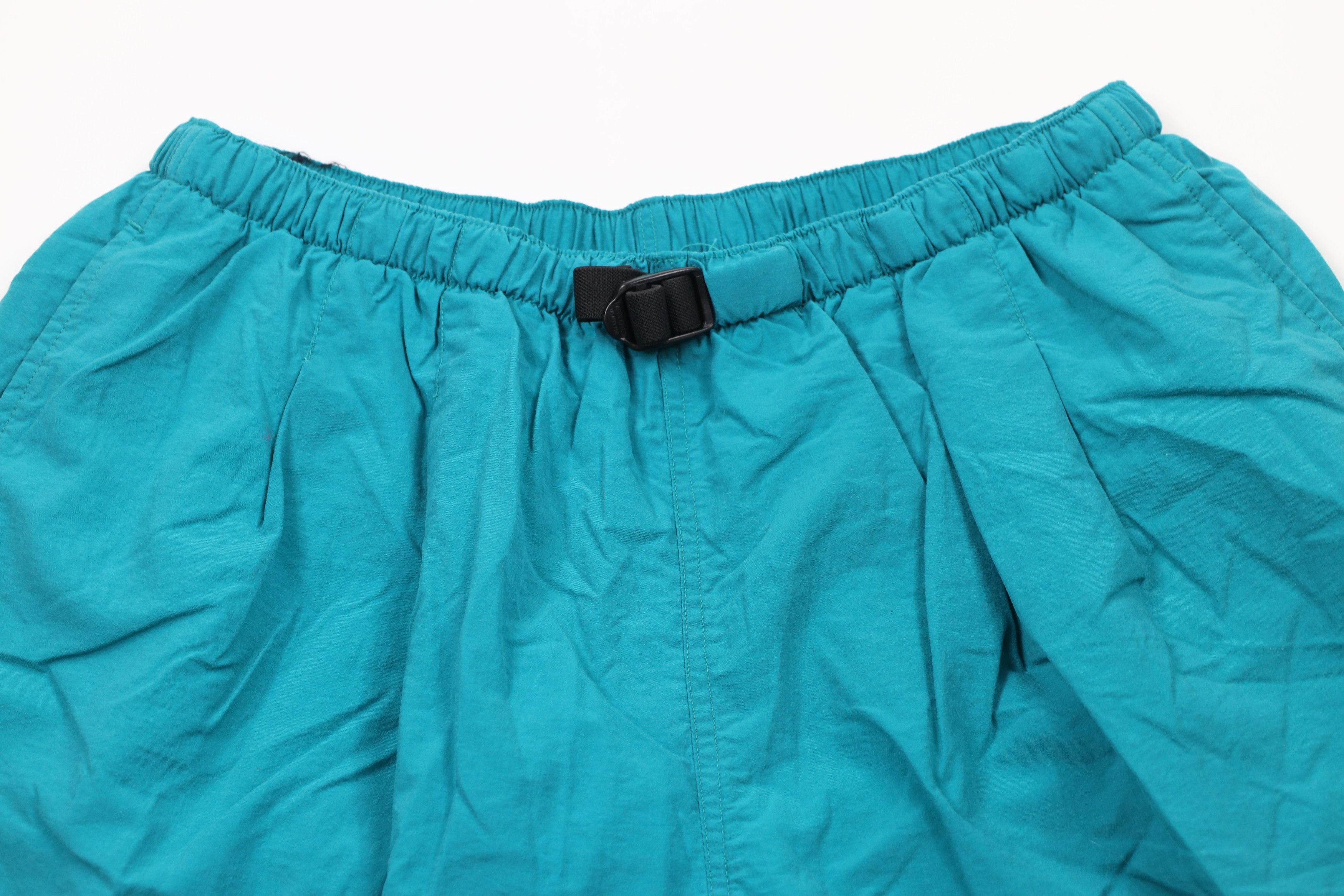 Columbia × Vintage Vintage 90s Columbia Out Belted Lined Above Knee Shorts Teal Size US 36 / EU 52 - 2 Thumbnail
