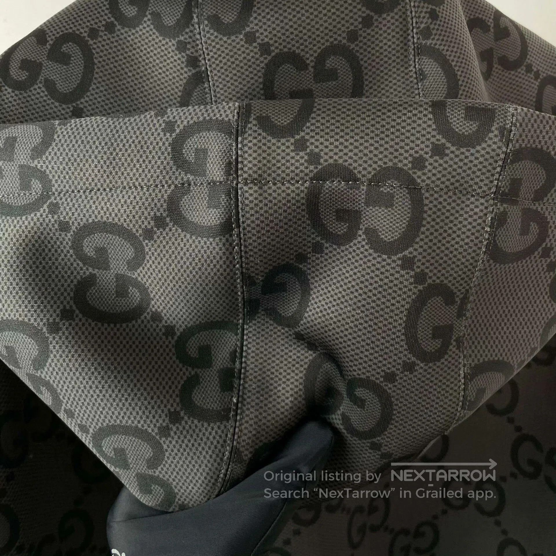 Gucci Gucci Logo Print Hooded Jacket M. Size US M / EU 48-50 / 2 - 9 Thumbnail