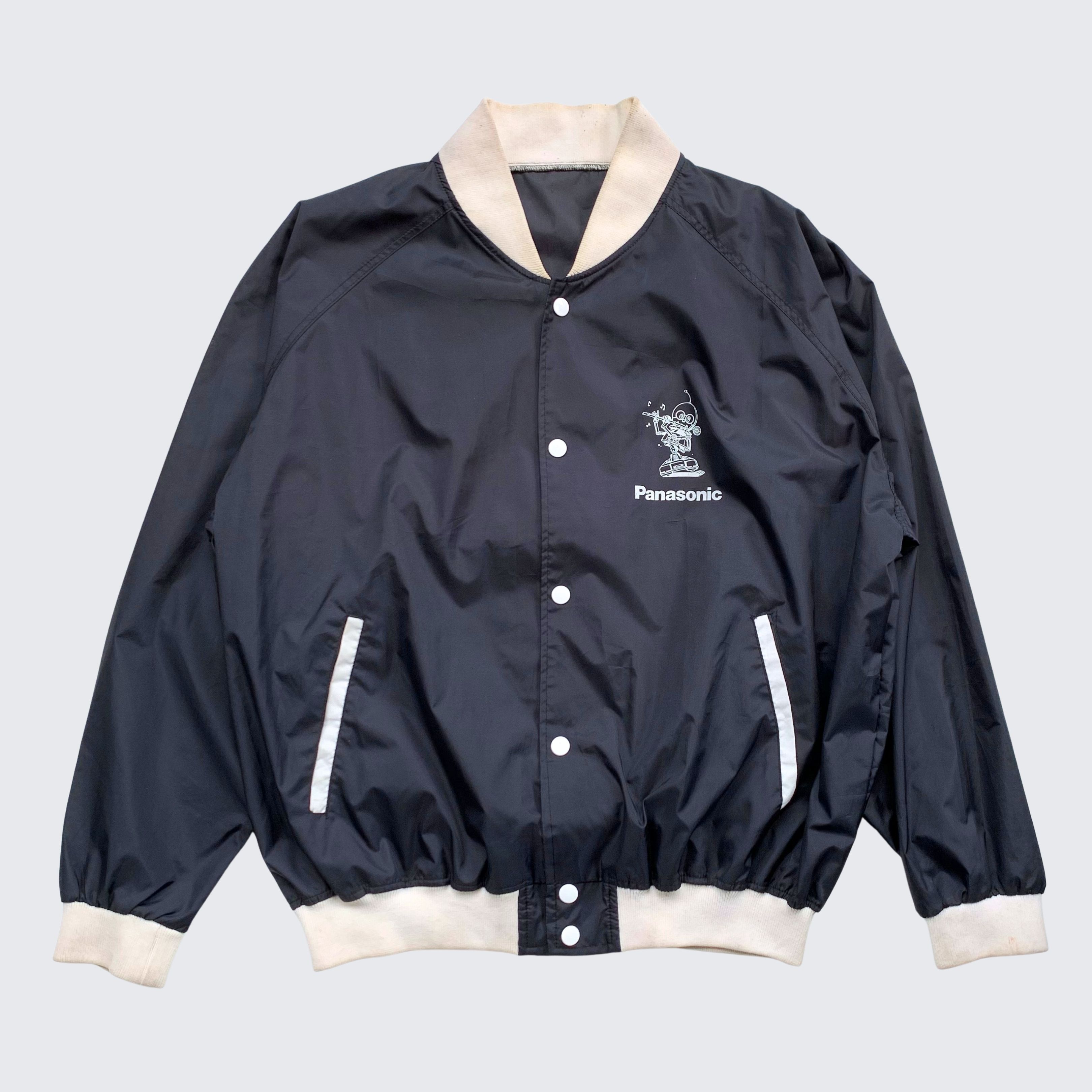Vintage 1990s Panasonic D5 Hi-bit Digital Compo Nylon Jacket Size US L / EU 52-54 / 3 - 1 Thumbnail