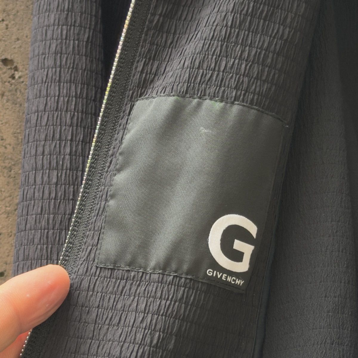 Givenchy Y2K Givenchy Packable Mens Medium Zip Jacket Black Copper Size US M / EU 48-50 / 2 - 9 Thumbnail