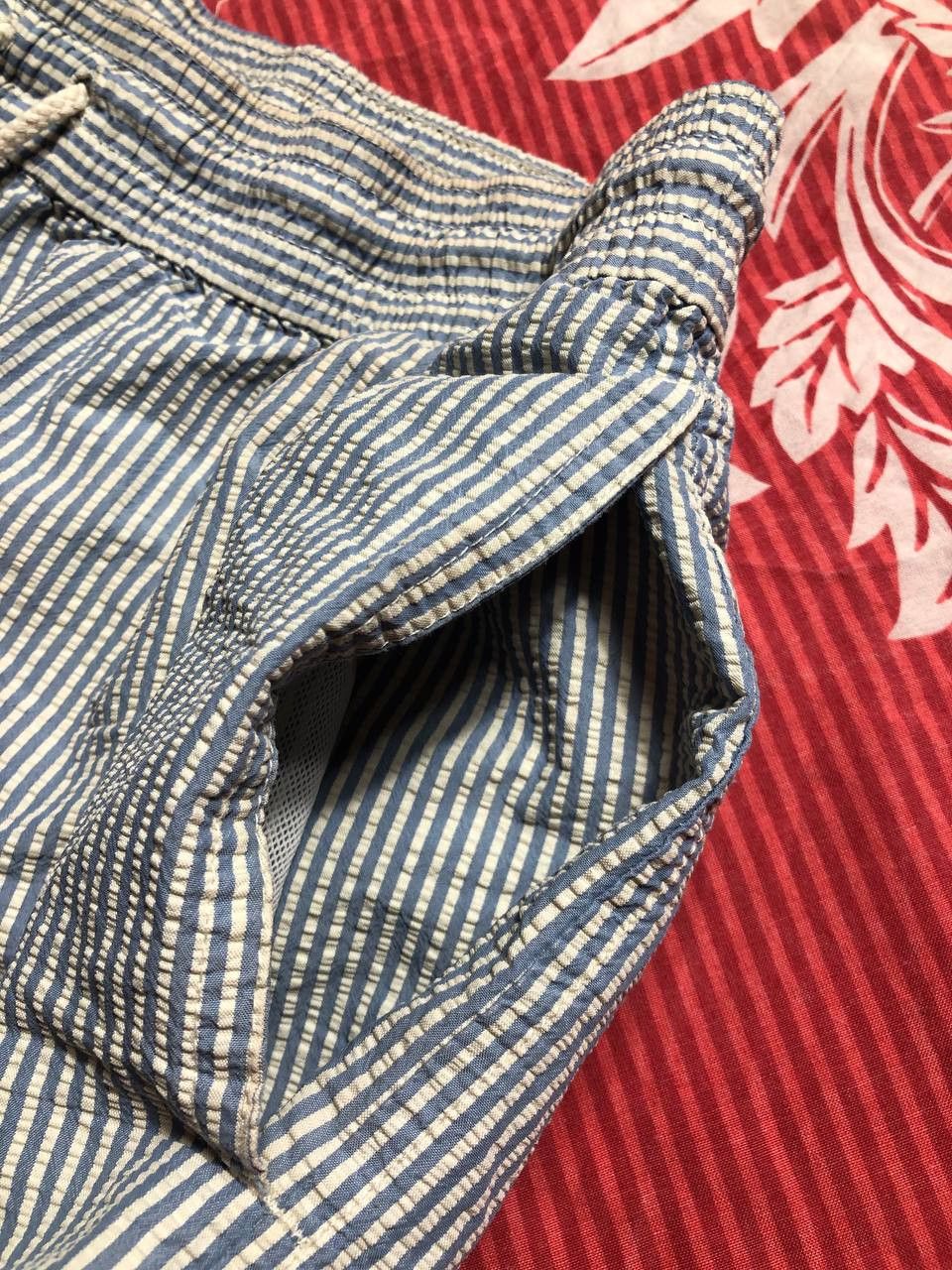 Polo Ralph Lauren × Vintage Vintage Y2K Polo Sport Striped Baggies Nylon Shorts Size US 34 / EU 50 - 8 Thumbnail