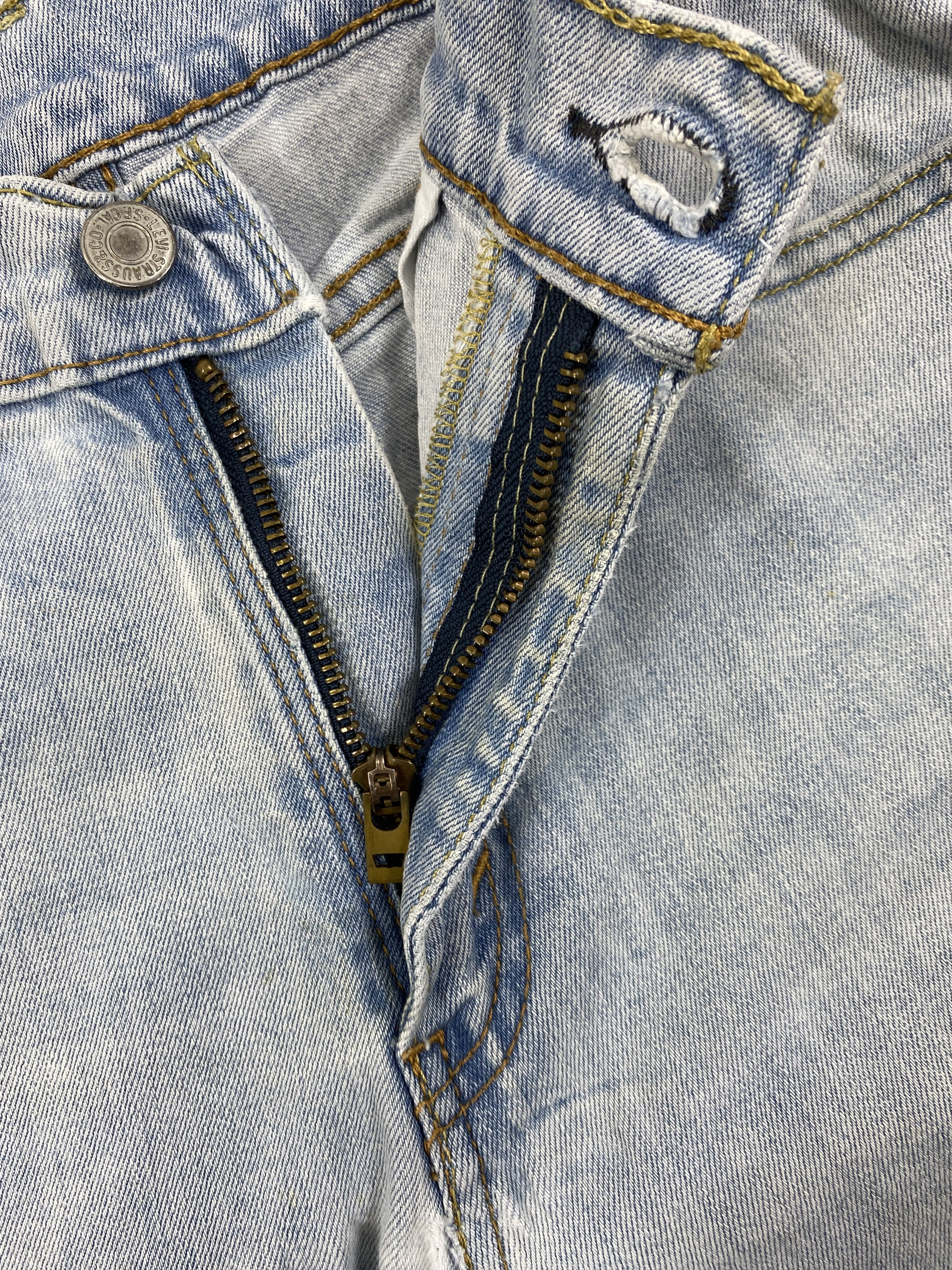 Japanese Brand Light Wash Vintage Levi's 513 Denim 29x31 -JN370 Size US 29 - 6 Thumbnail