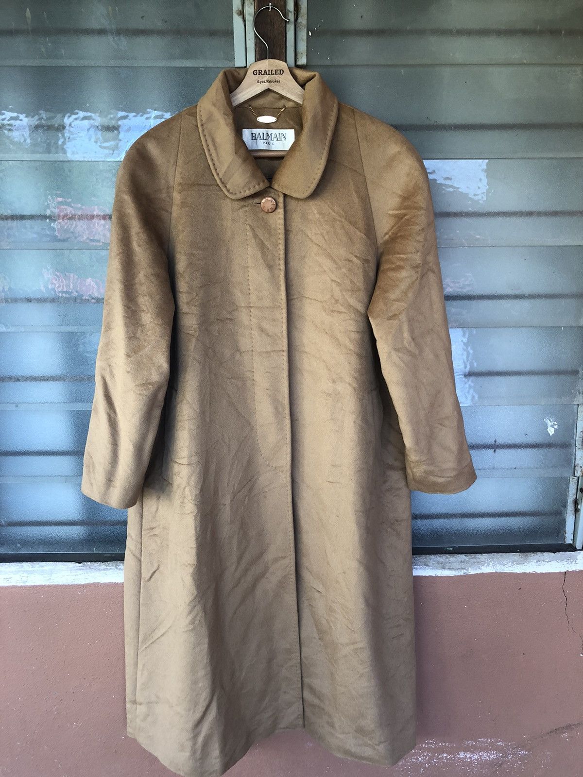 Balmain Balmain Trench Coat Jacket Size M / US 6-8 / IT 42-44 - 1 Thumbnail