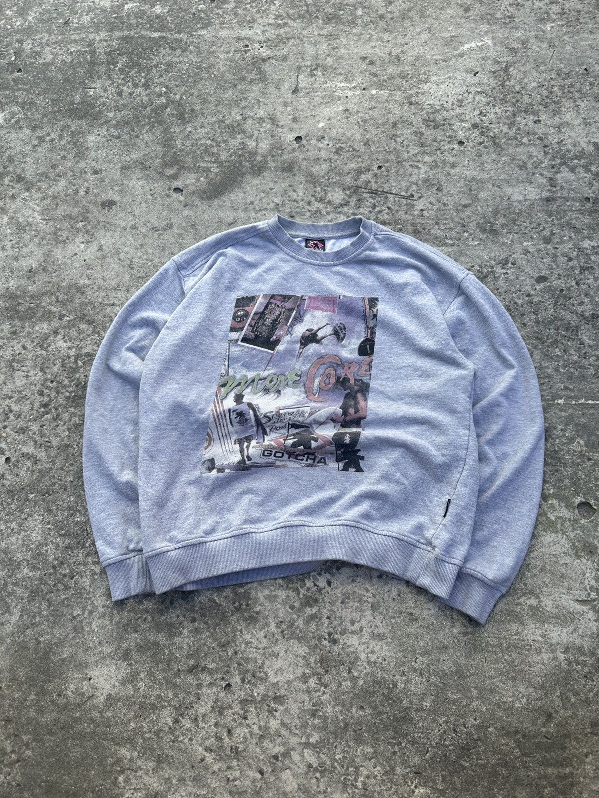 Gotcha Y2K Gotcha Big Logo Sweatshirt Streetwear Style USA L Rare Size US L / EU 52-54 / 3 - 1 Thumbnail