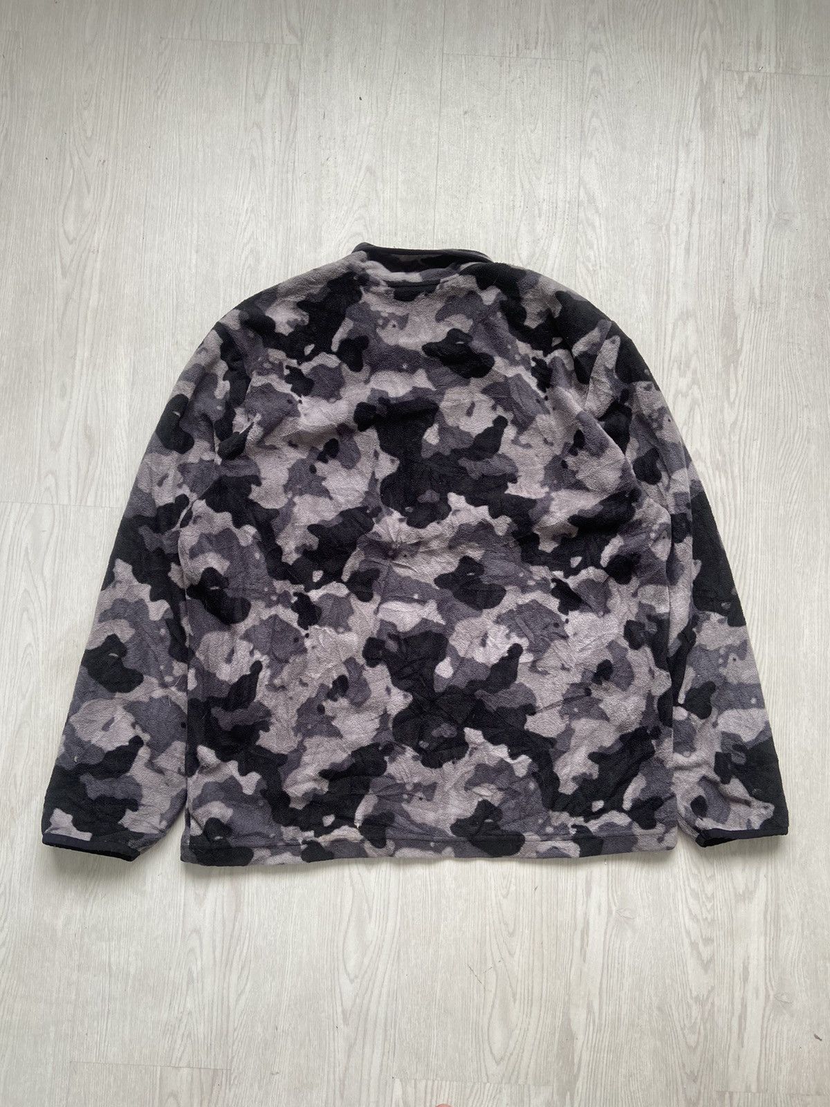 Starter Vintage Starter Camouflage Patterned Half Zipper Size US L / EU 52-54 / 3 - 2 Thumbnail