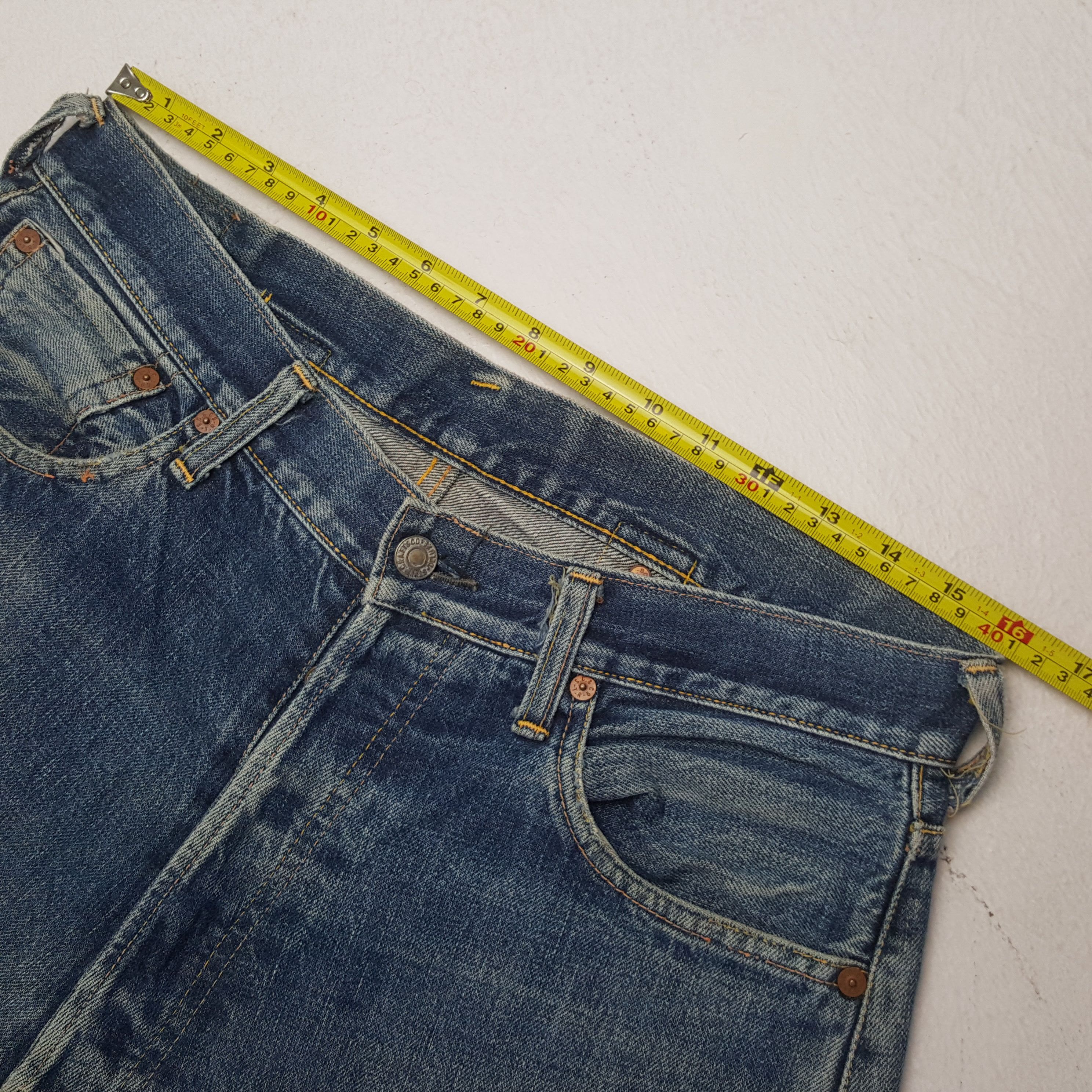 Evisu Evis Japanese Brand Custom Daicock Jeans RR11 Size US 32 / EU 48 - 7 Thumbnail