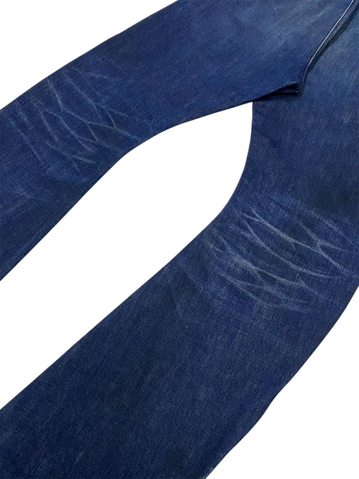 junhashimoto 💃Junhashimoto Curved Leg Flare Denim Jeans Size US 30 / EU 46 - 6 Thumbnail