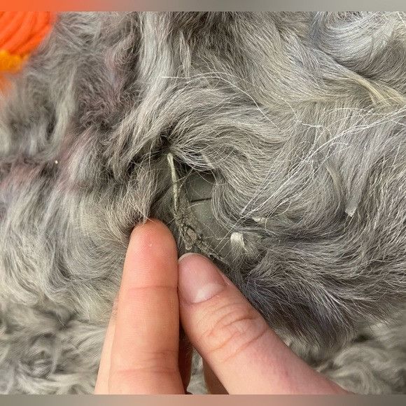 Vintage 440. VINTAGE 1970s Gray Genuine Sheepskin Fur Jacket Small Size S / US 4 / IT 40 - 16 Thumbnail
