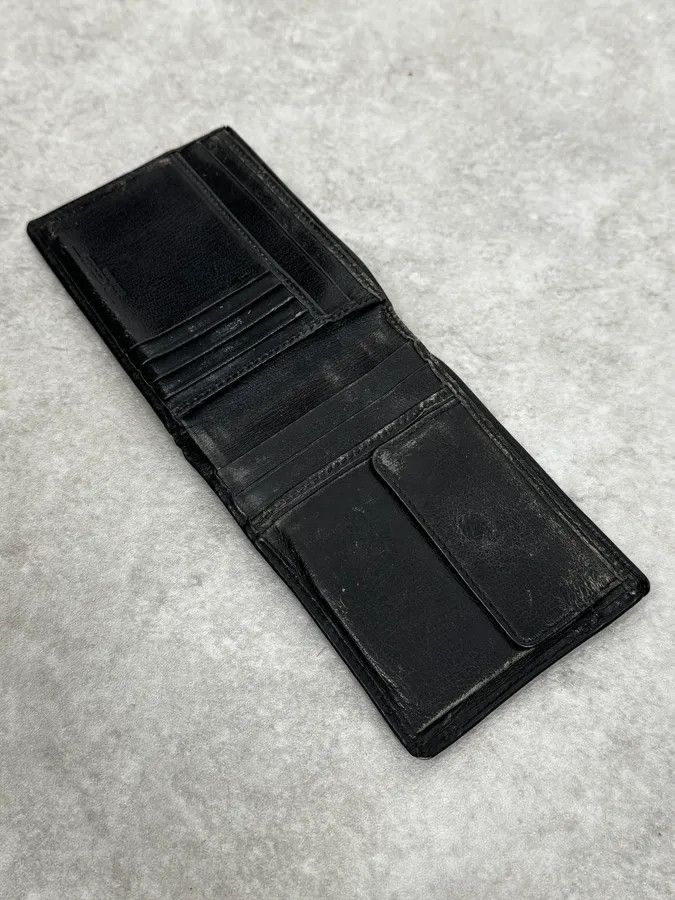 Roberto Cavalli 2000s Cavalli Black Crocodile Effect Leather Wallet Size ONE SIZE - 5 Thumbnail