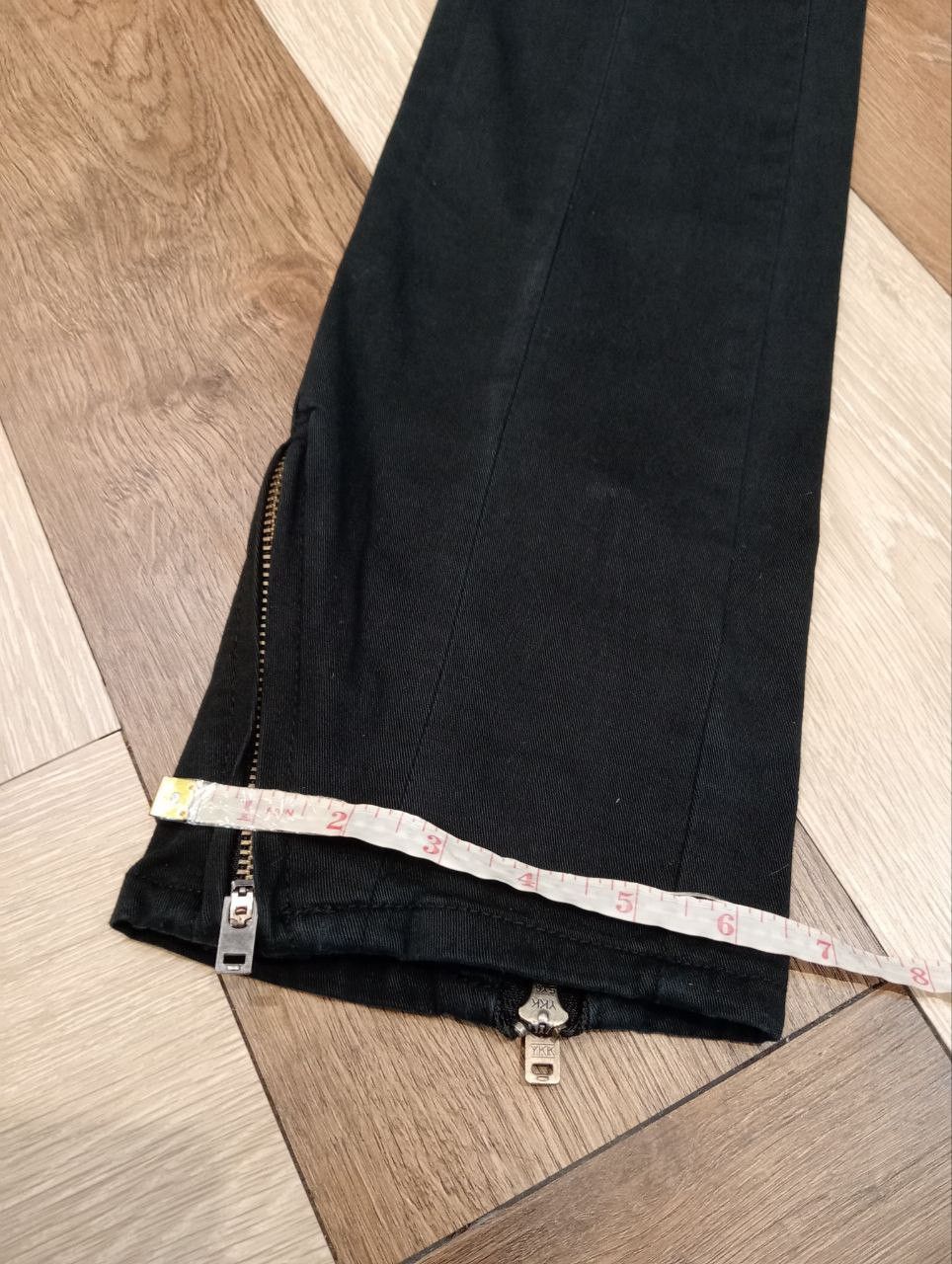 BUFFALO BOBS BUFFALO BOBS CRYSTAL ANKLE ZIP CARGO PANTS - BLACK Size US 33 - 14 Thumbnail
