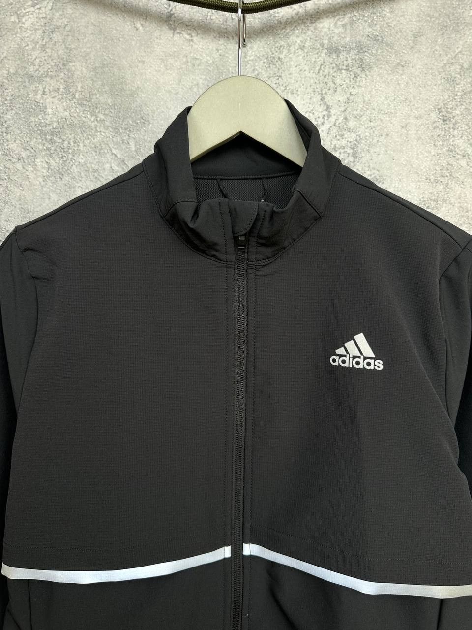 Adidas Adidas Running Own The Run Soft Shell Jacket Black Windbreak Size M / US 6-8 / IT 42-44 - 4 Thumbnail