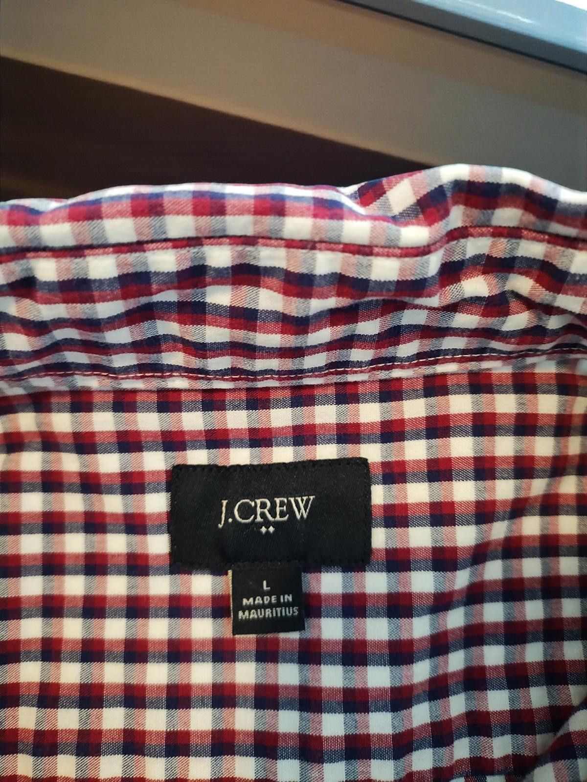 J.Crew J.Crew Classic Gingham Button-Up Shirt Size Large Size US L / EU 52-54 / 3 - 6 Thumbnail