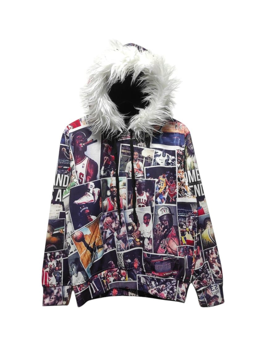 Hysteric Glamour Michael Jordan by Sunny Fur Hoodie i6w9 Lgb Style Size US M / EU 48-50 / 2 - 1 Thumbnail
