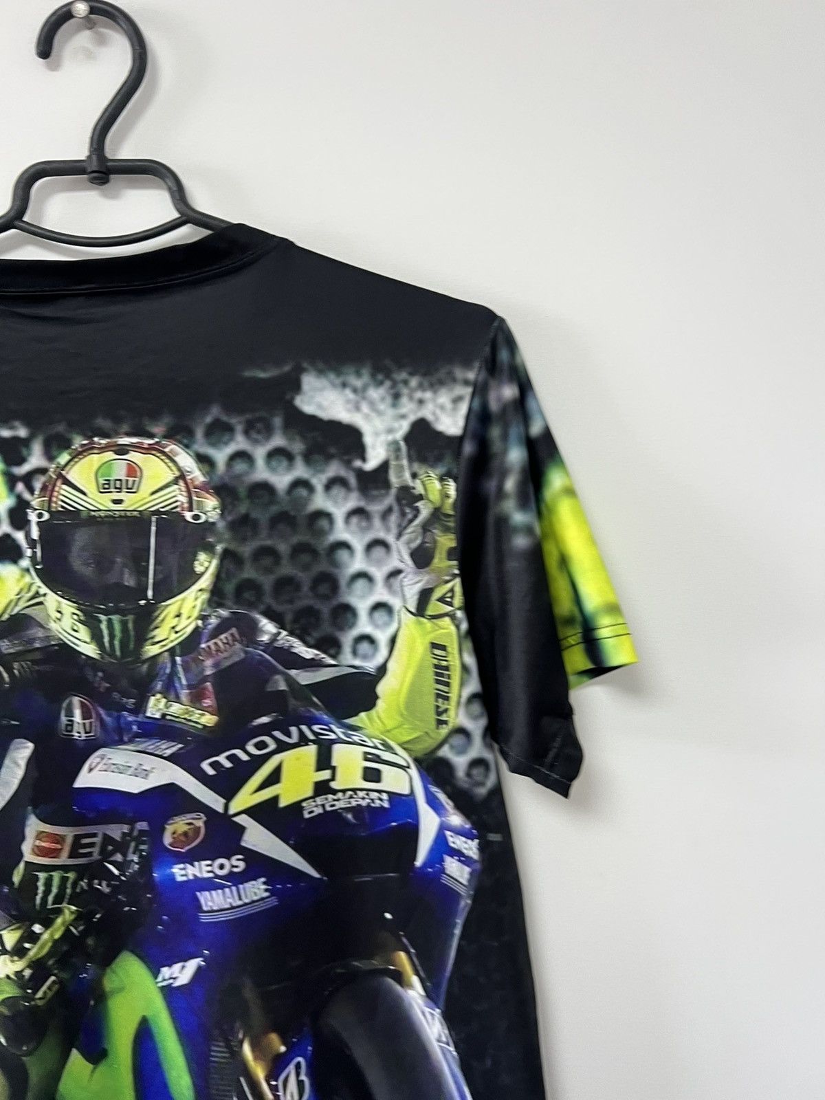 Vintage Valentino Rossi Racing VR46 Jersey Yamaha Motorcycle sz M Size US M / EU 48-50 / 2 - 19 Thumbnail
