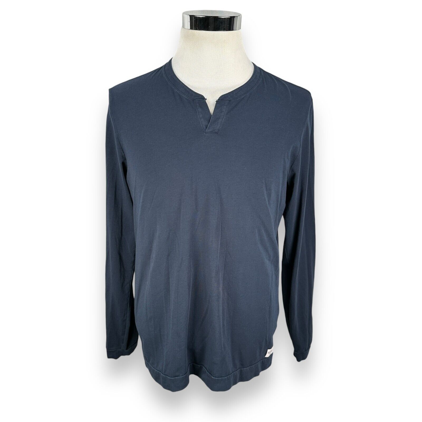 Rhone Rhone Essentials Lounge Henley Shirt Men’s L Cotton V-Neck Size US L / EU 52-54 / 3 - 1 Thumbnail