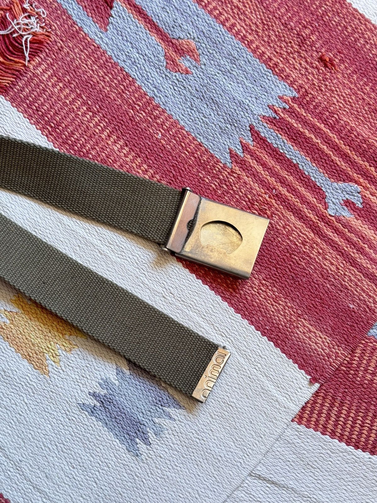 Vintage Vintage 00’s Animal y2k Skateboarding Camo Belt Size ONE SIZE - 4 Thumbnail