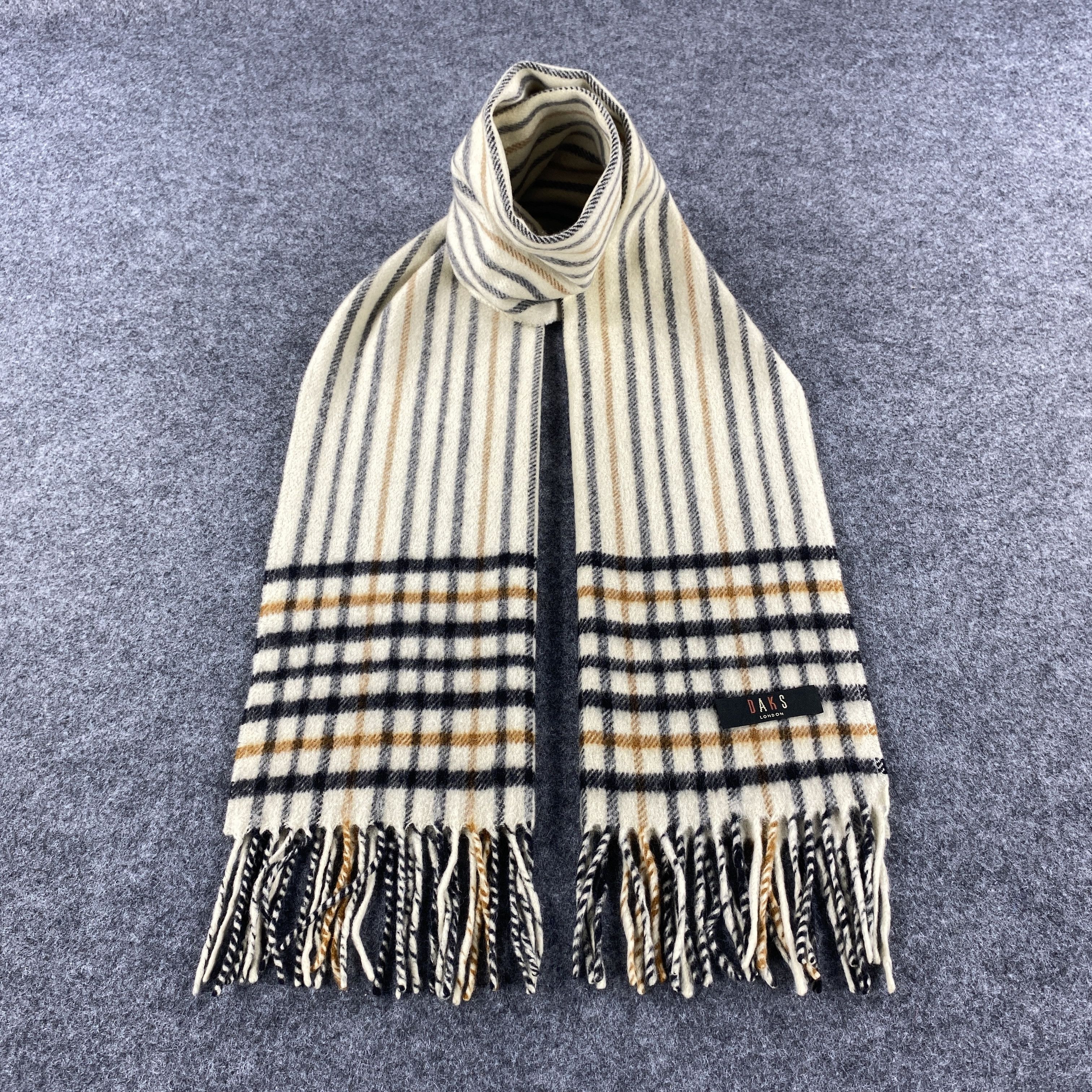 DAKS Daks Scarf # Muffler # Neckwear # D506 Size ONE SIZE - 1 Thumbnail