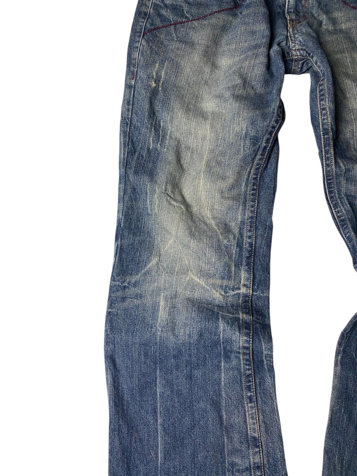 If Six Was Nine 2000's Graceful to Heaven Seawash Flared Jeans Size US 31 - 6 Thumbnail