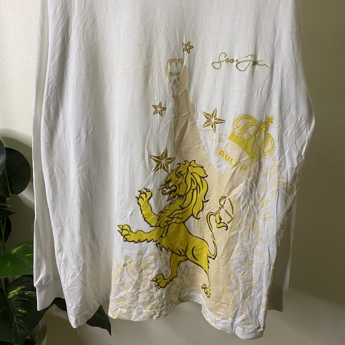 Sean John Vintage Y2K Sean John Nice Design LS Tee Size US XL / EU 56 / 4 - 2 Thumbnail