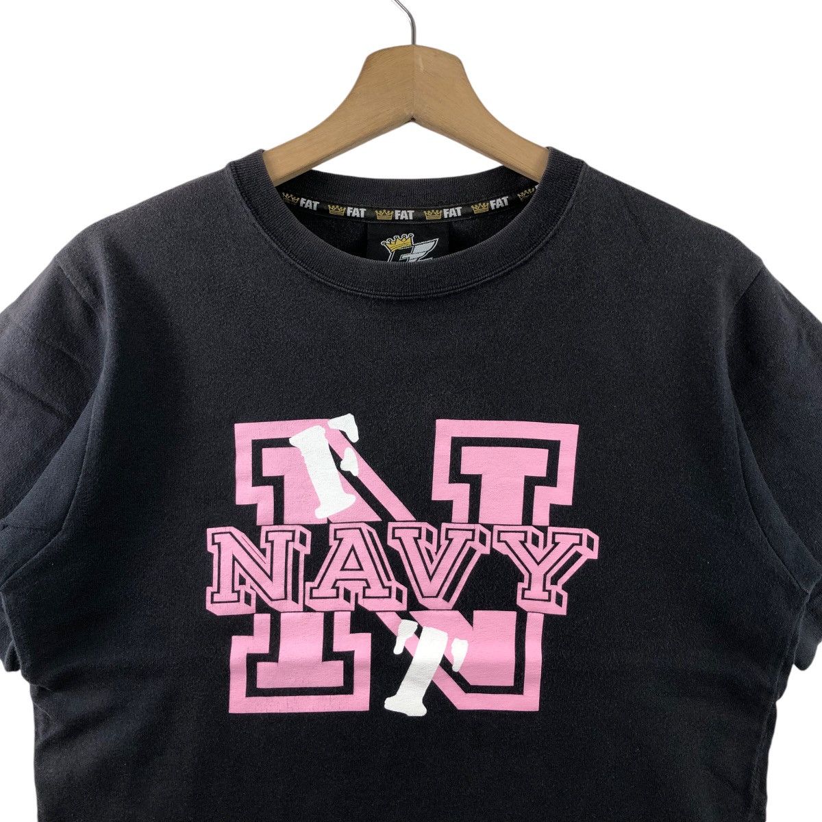 Fat Tokyo FAT TOKYO Tee Shirt Big Logo Navy Streetwear Size US M / EU 48-50 / 2 - 2 Thumbnail