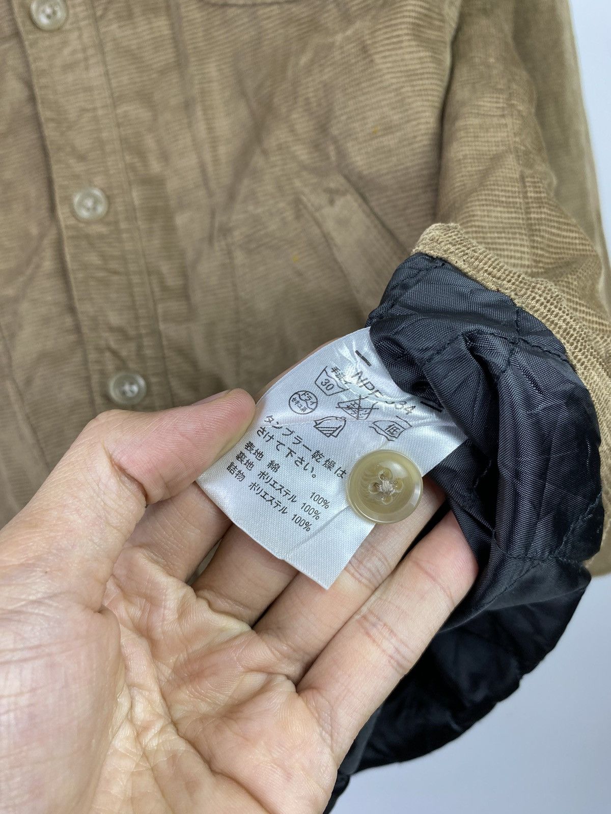Japanese Brand Kansai yamamoto corduroy brown jacket Size US L / EU 52-54 / 3 - 7 Thumbnail