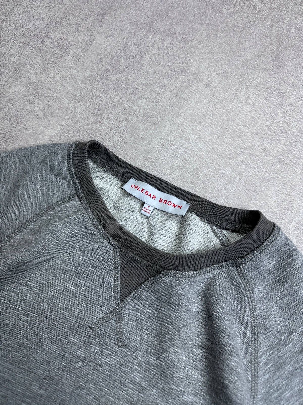 Orlebar Brown Orlebar Brown Gray Sweatshirt M Size US M / EU 48-50 / 2 - 3 Thumbnail
