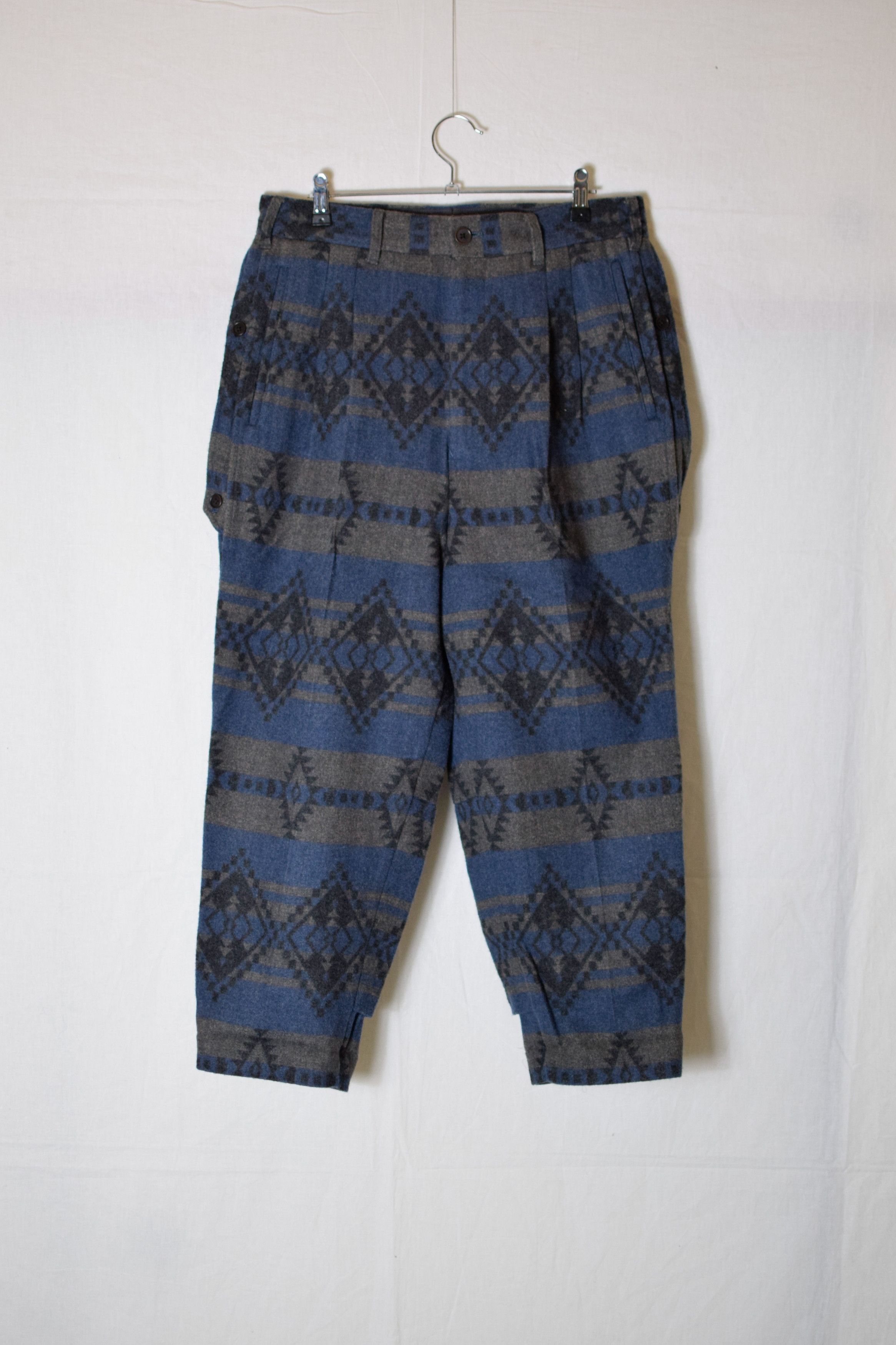 Yohji Yamamoto YYPH AW14 Pattern Pants - HF-P15-108 Size US 30 / EU 46 - 2 Thumbnail
