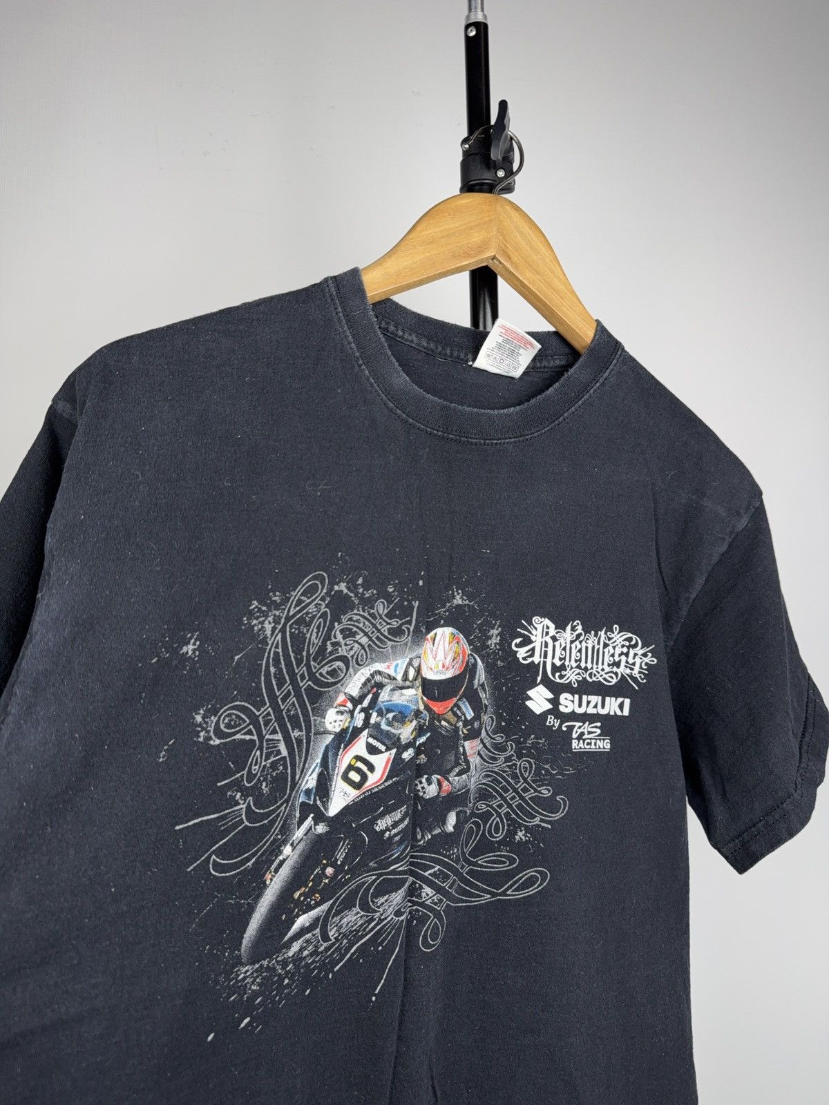 Vintage Vintage 00s Suzuki GSX TAS Racing Tee Team Donald Australia Size US L / EU 52-54 / 3 - 7 Thumbnail