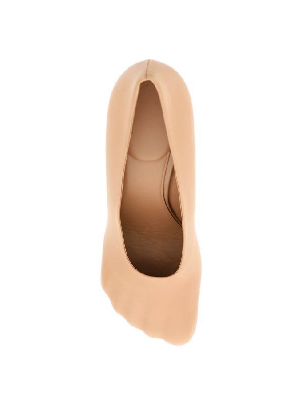 Balenciaga o1srvl11e1124 Anatomic 80mm Pumps in Gold Size US 7 / IT 37 - 2 Thumbnail