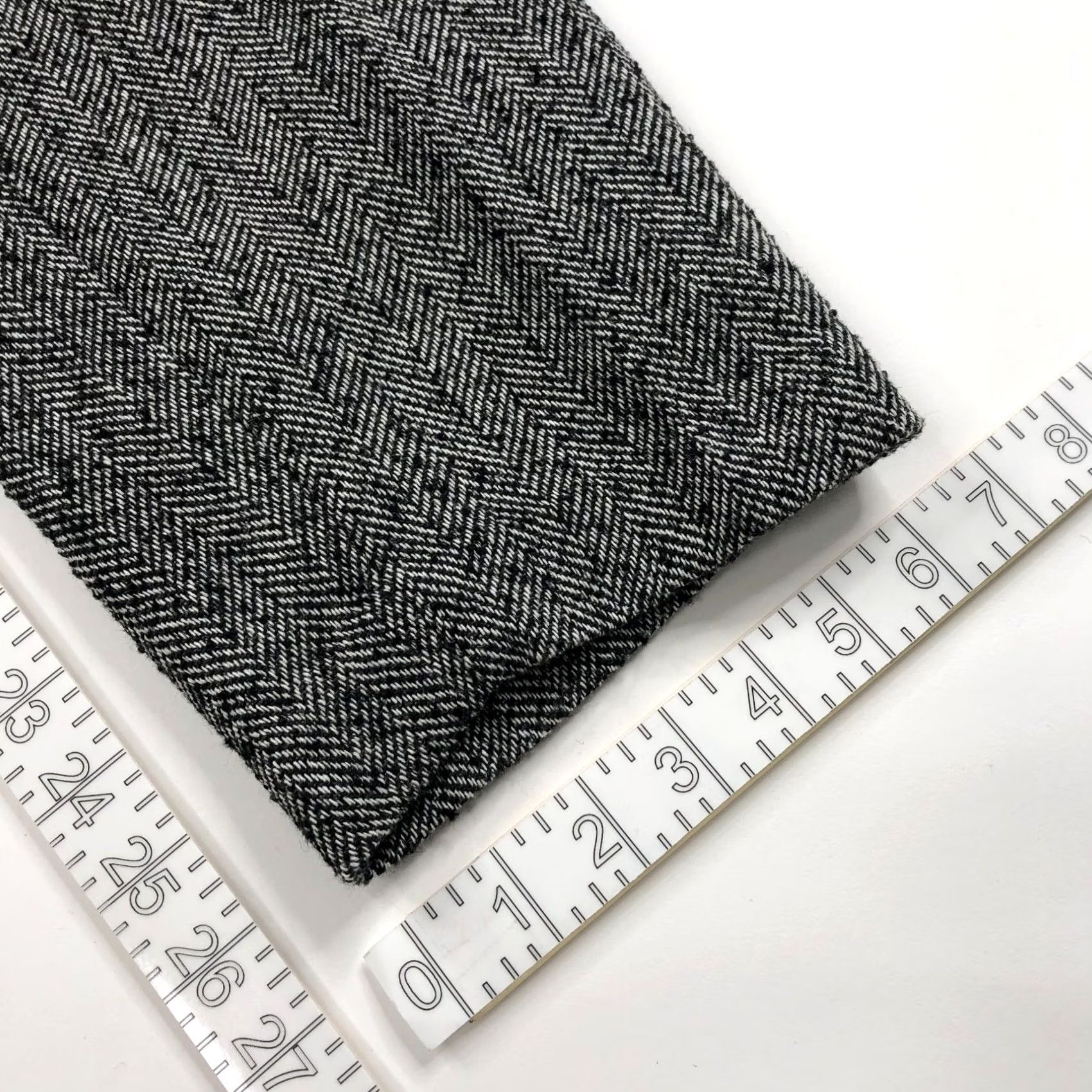 Talbots Talbots Hampshire 14P High Rise Dress Pants Herringbone Gray Shirt Women's Petite 36W 26L XS/XXL? Size 36" / US 14 / IT 50 - 7 Thumbnail