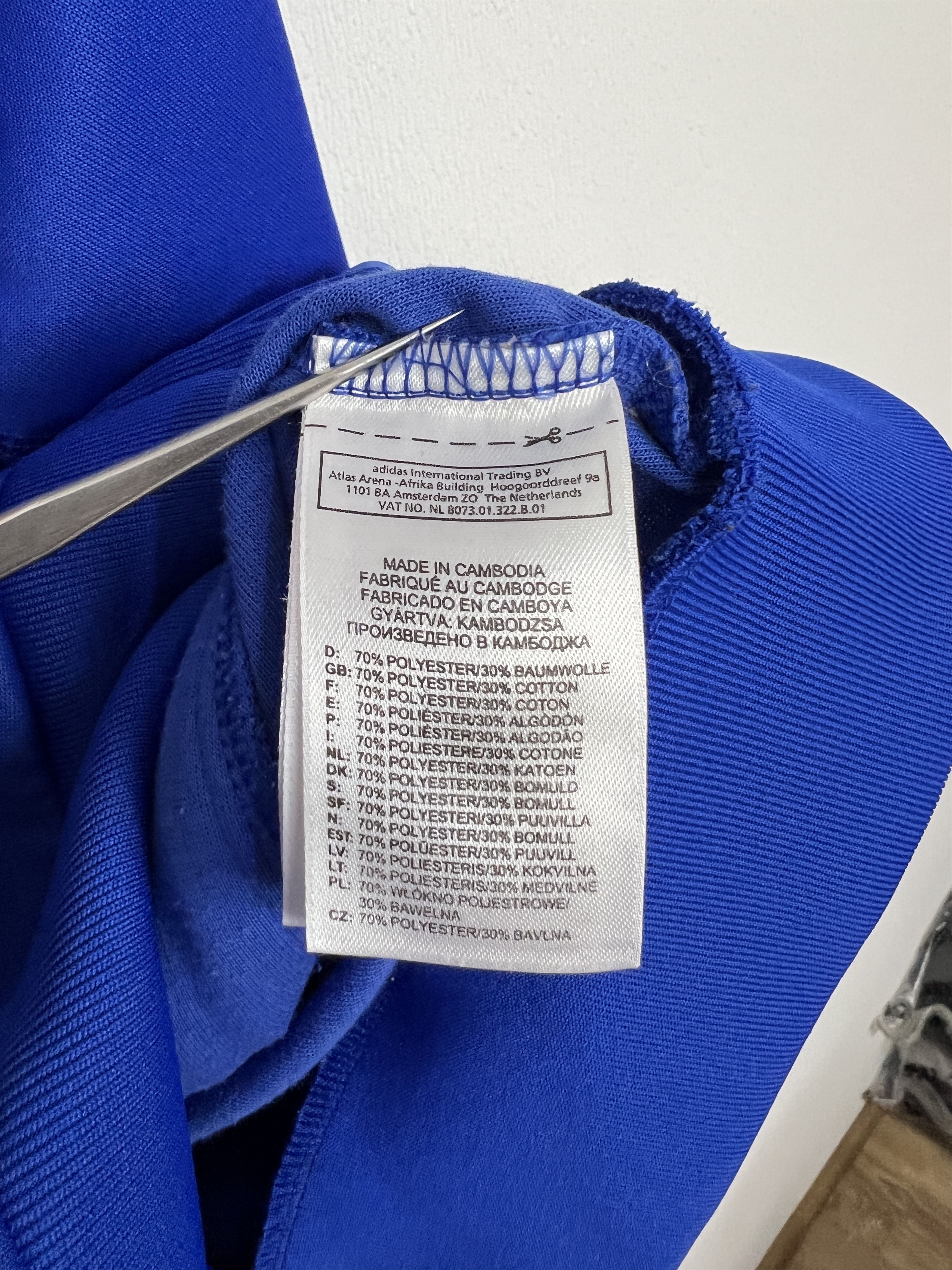 Adidas Vintage Adidas IFK Goteborg Football Jacket Soccer Blue Size US M / EU 48-50 / 2 - 8 Thumbnail