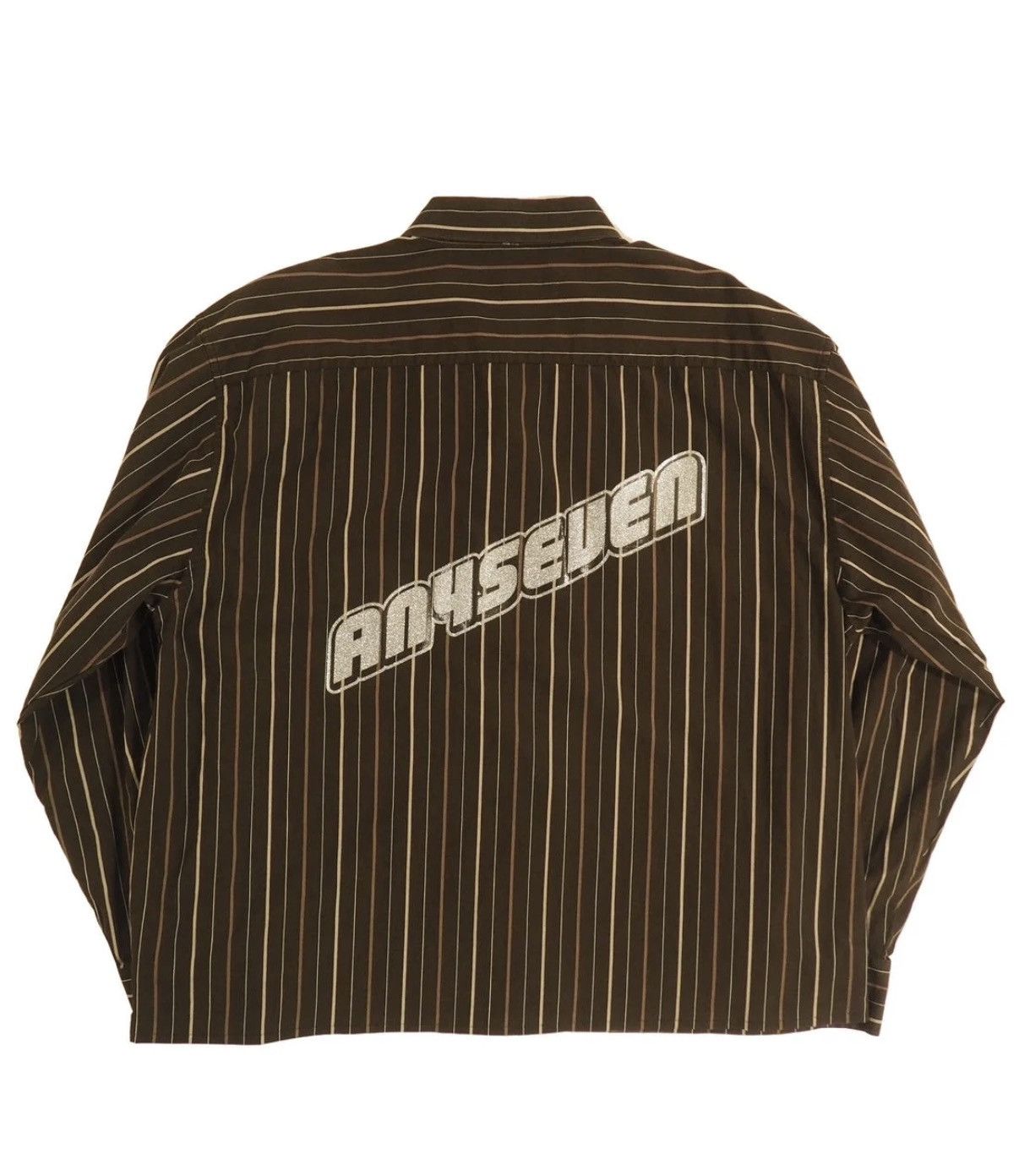 Other ANY7 LAMBO LOGO CHOPD LS DRESS SHIRT - Chocolate Size US S / EU 44-46 / 1 - 1 Thumbnail