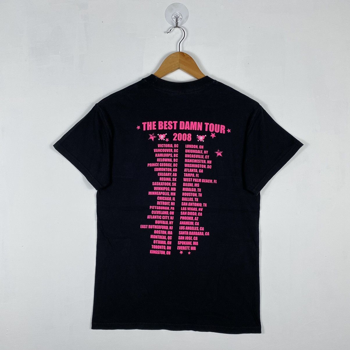 Band Tees × Vintage VINTAGE AVRIL LAVIGNE THE BEST DAMN TOUR 2008 TEE PUNK GIRL Size US S / EU 44-46 / 1 - 7 Thumbnail