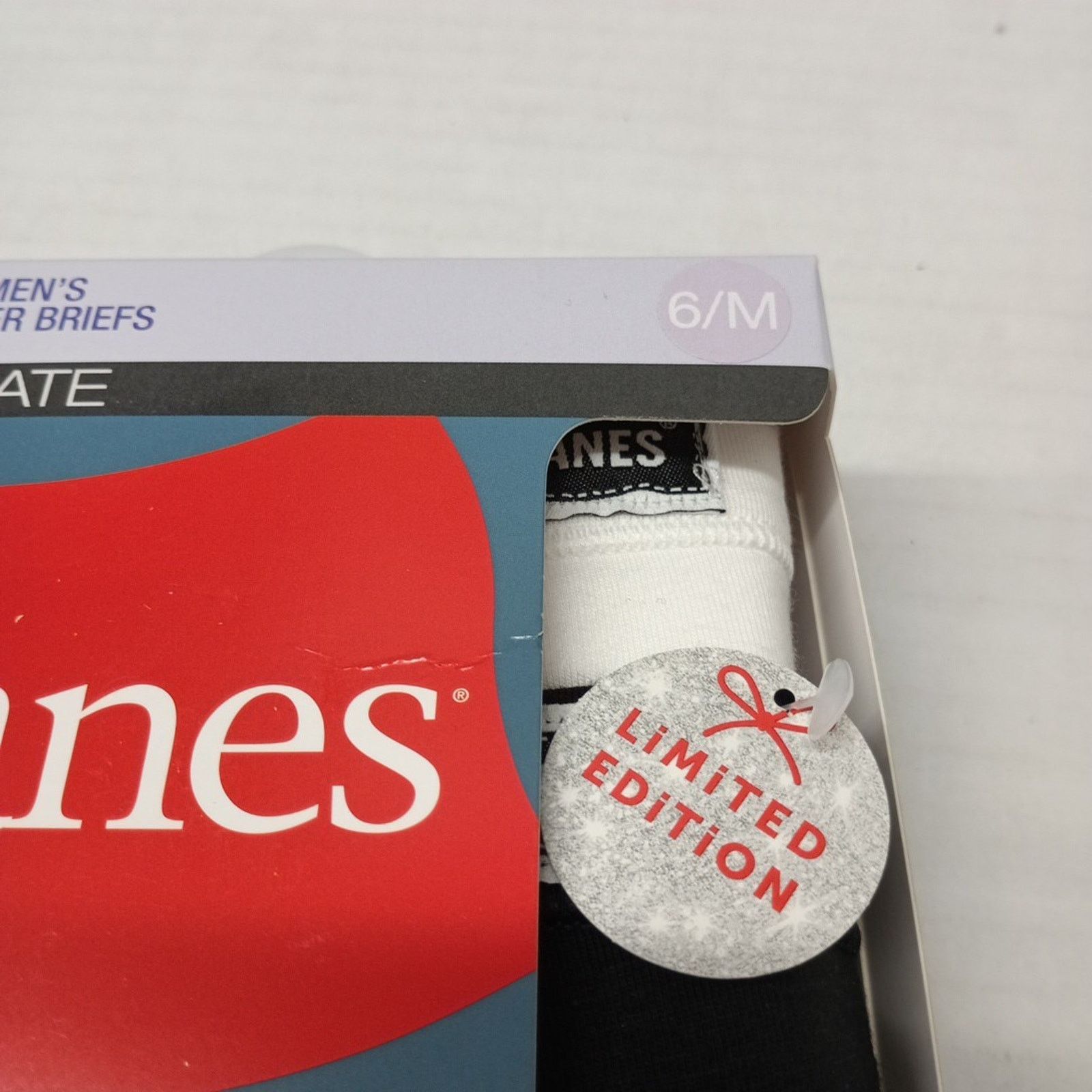 Hanes Women’s Hanes 4 Pk Ultimate Stretch Boxer Briefs Size 6/M Size ONE SIZE - 2 Thumbnail