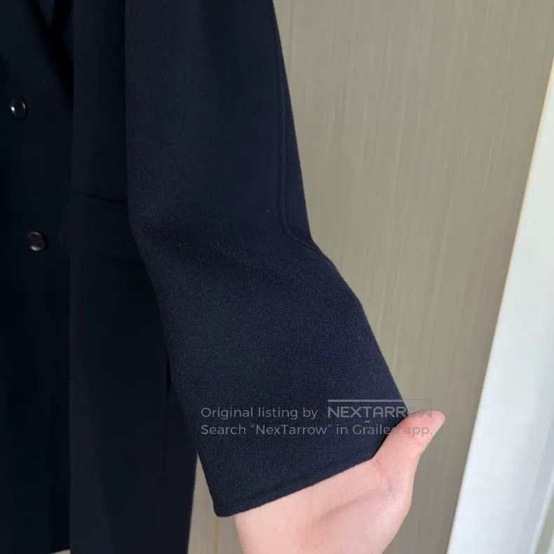 Max Mara Max Mara Wool Lapel Coat Size M / US 6-8 / IT 42-44 - 4 Thumbnail