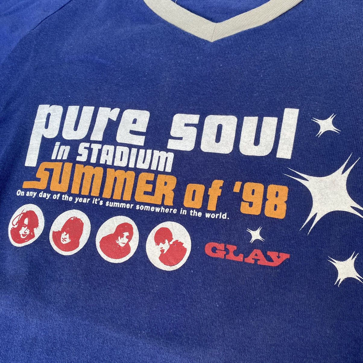 Band Tees Vintage Ringer tee Glay Band Puresoul Summertour 98 Size US S / EU 44-46 / 1 - 3 Thumbnail
