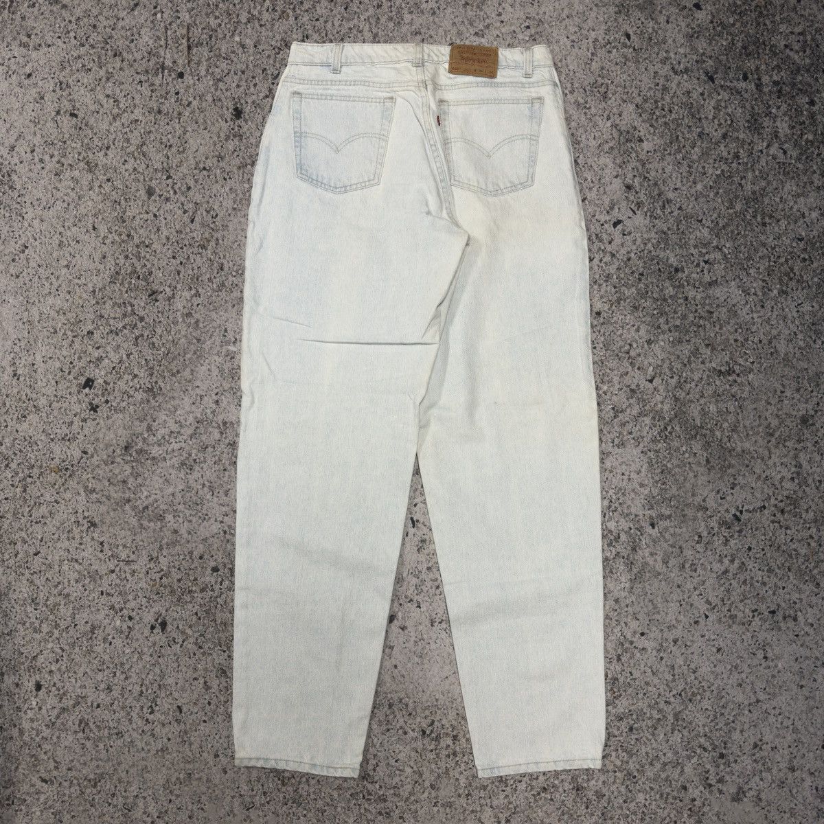 Levi's 90s Levi’s 560 Light Wash Denim Jeans ERD Grunge Chrome Size US 35 - 1 Thumbnail