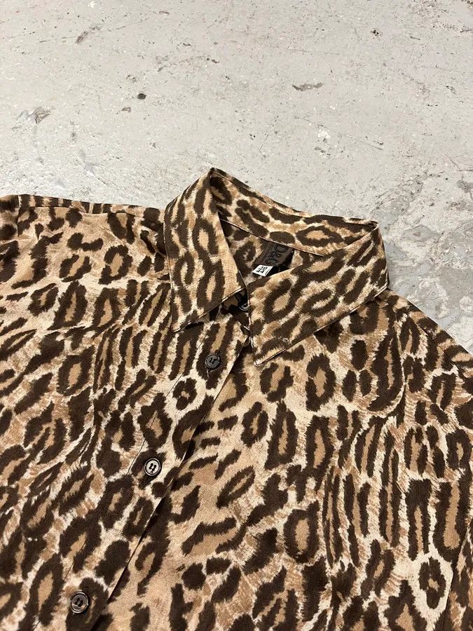 Dolce & Gabbana 2000s Dolce & Gabbana Leopard Glamour Shirt Size M / US 6-8 / IT 42-44 - 5 Thumbnail