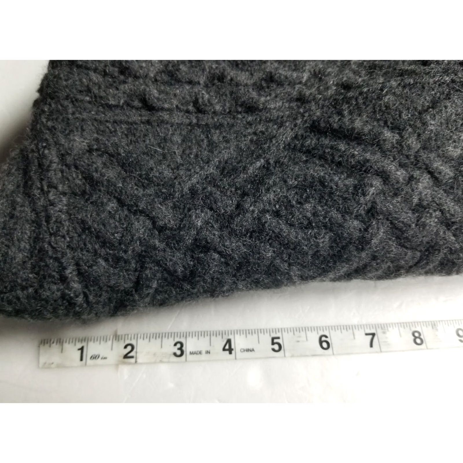 Vintage Aran Mor Sweater Women Small Merino Wool Heavy Gray Cable Knit Full Zip Pockets Collared 100% Merino Ireland Modern Outdoor Classic Womens Size S / US 4 / IT 40 - 5 Thumbnail