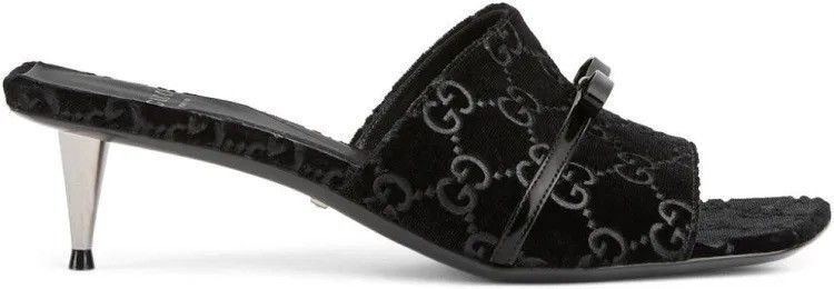Gucci GUCCI Women's GG slide Sandal size 39 Size US 9 / IT 39 - 1 Thumbnail
