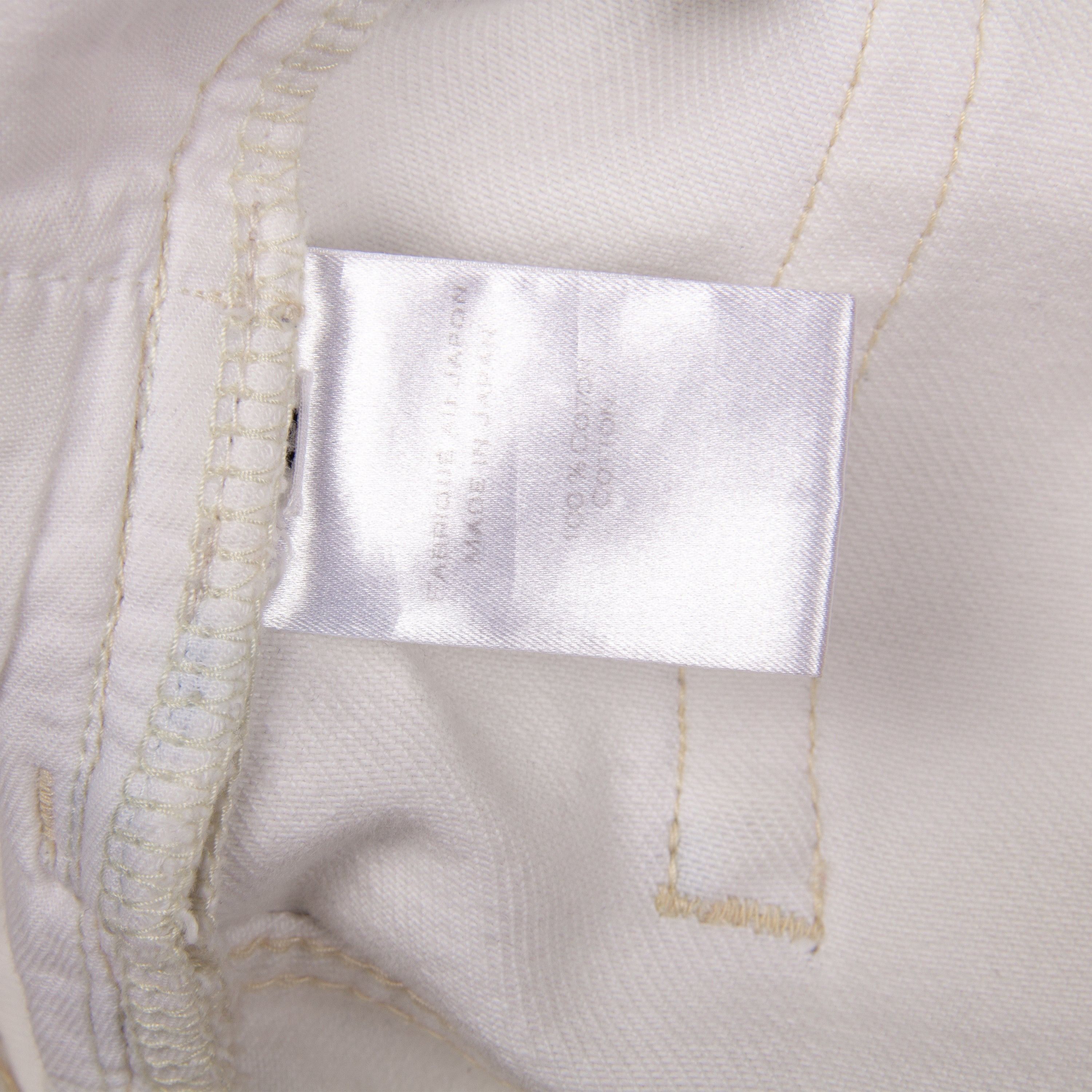 Balmain BALMAIN WHITE DISTRESSED DENIM Size US 31 - 6 Thumbnail