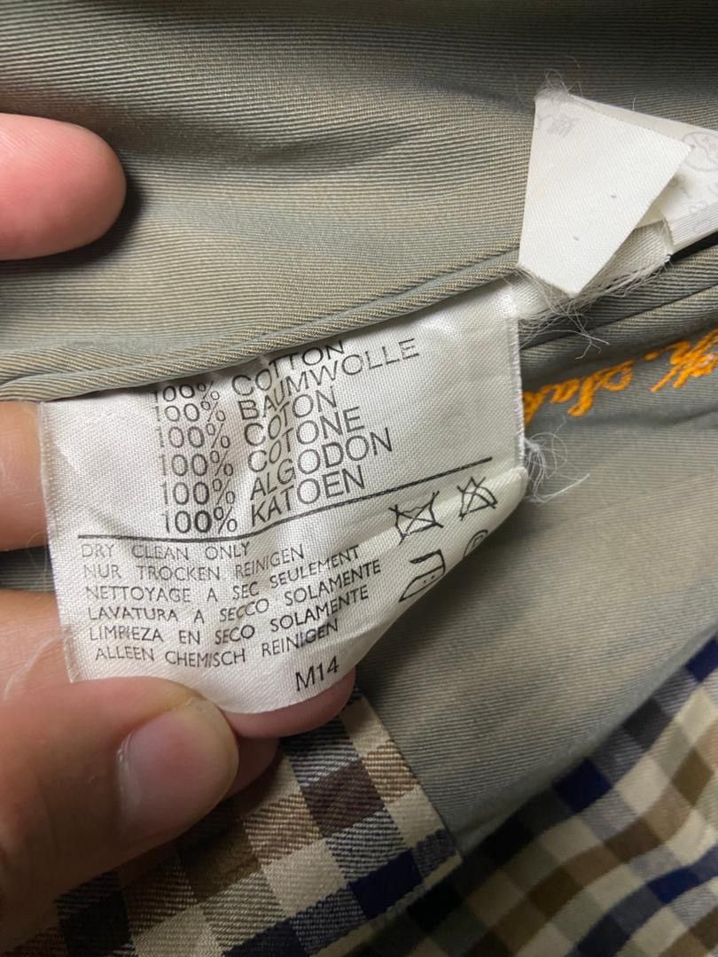 Aquascutum Aquascutum Double Breasted Long Trench Coat (173) Size US XXS / EU 40 - 6 Thumbnail