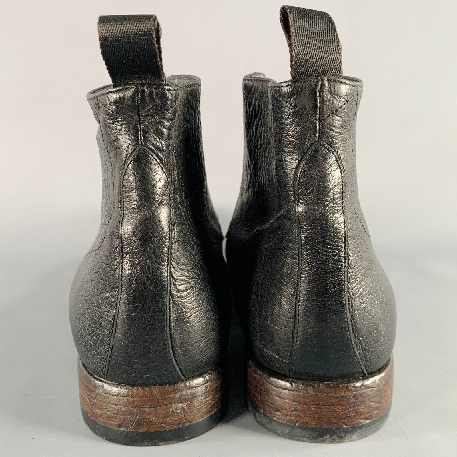 Paul Smith PAUL SMITH Size 12 Black Leather Lace-Up Ankle Boots Size US 12 / EU 45 - 3 Thumbnail