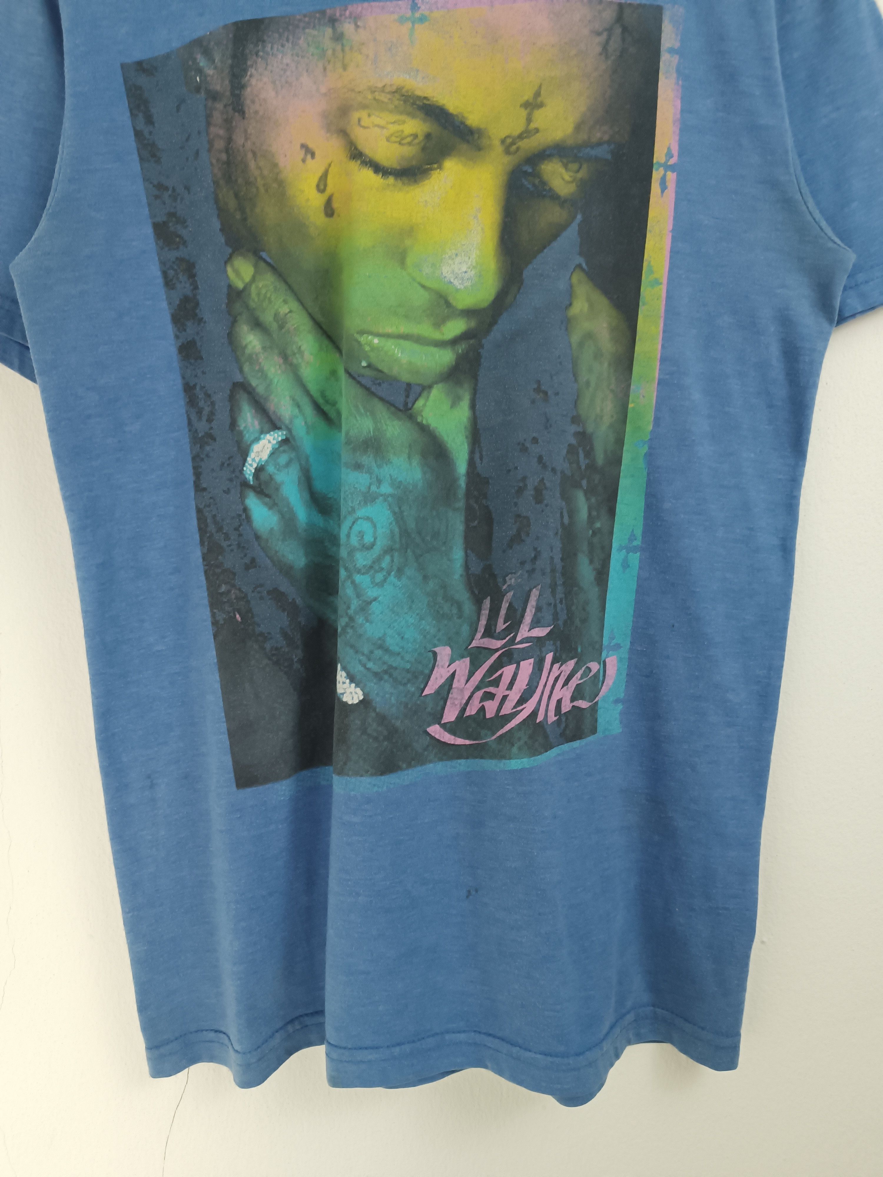 Rap Tees FADED VINTAGE LIL WAYNE POTRAIT TEE drake ye future Size US S / EU 44-46 / 1 - 7 Thumbnail