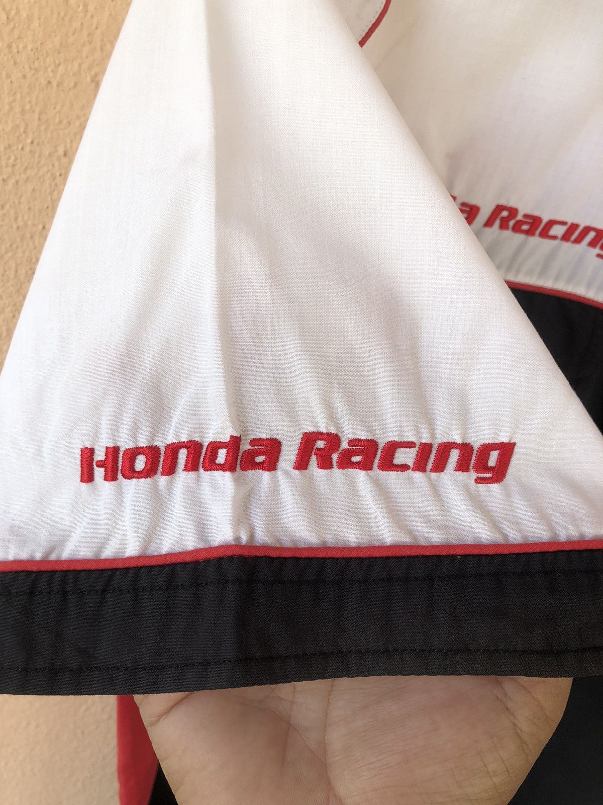 Honda × Japanese Brand × Vintage Vintage Honda Racing Button Up Shirt Size US L / EU 52-54 / 3 - 7 Thumbnail